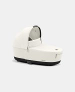Cadru Carucior pentru Copii Priam Chrome Brown + Landou PRIAM Lux Off White Cybex Platinum - imagine 5