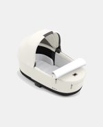 Cadru Carucior pentru Copii Priam Chrome Brown + Landou PRIAM Lux Off White Cybex Platinum - imagine 8