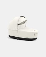 Cadru Carucior pentru Copii Priam Chrome Brown + Landou PRIAM Lux Off White Cybex Platinum - imagine 9