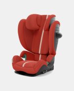 Scaun Auto pentru Copii SOLUTION G I-FIX Hibiscus Red Plus Cybex Gold - imagine 2