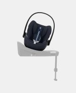 Scoică Auto pentru Copii Cloud G i-SIZE PLUS Ocean Blue Cybex Gold - imagine 8