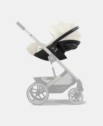 Scoică Auto pentru Copii Cloud G i-SIZE PLUS Seashell Beige Cybex Gold - imagine 7