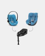 Cybex Gold BASE G Black pentru scoica auto Cloud G i-Size și scaunul auto Sirona G i-Size - imagine 4
