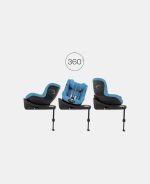 Cybex Gold BASE G Black pentru scoica auto Cloud G i-Size și scaunul auto Sirona G i-Size - imagine 6