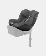 Scaun Auto pentru Copii Sirona G i-Size PLUS Lava Grey Cybex Gold - imagine 2