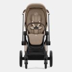 Carucior Sport Electric E-Priam: Cadru Cărucior pentru Copii e-Priam Chrome Brown + Parte Sport Carucior Priam Cozy Beige Cybex Platinum