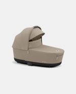 Carucior 2 in 1 Cadru Cărucior pentru Copii e-Priam Rosegold + Landou PRIAM Lux Cozy Beige + Parte Sport Carucior Priam Cozy Beige Cybex Platinum - imagine 9