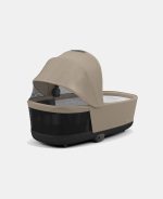 Carucior 2 in 1 Cadru Cărucior pentru Copii e-Priam Rosegold + Landou PRIAM Lux Cozy Beige + Parte Sport Carucior Priam Cozy Beige Cybex Platinum - imagine 11