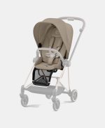 Carucior 2 in 1 : Cadru Carucior pentru Copii Mios Chrome Black + Parte Sport Carucior MIOS Cozy Beige + Scoică Auto pentru Copii Cloud T i-Size Plus Cozy Beige Cybex Platinum - imagine 4