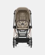 Carucior 2 in 1 : Cadru Carucior pentru Copii Mios Chrome Black + Parte Sport Carucior MIOS Cozy Beige + Scoică Auto pentru Copii Cloud T i-Size Plus Cozy Beige Cybex Platinum - imagine 9