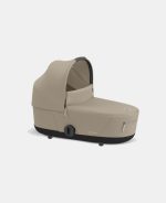 Carucior 2 in 1 : Cadru Carucior pentru Copii Mios Matt Black + Landou Mios Lux Cozy Beige + Parte Sport Carucior MIOS Cozy Beige Cybex Platinum - imagine 8