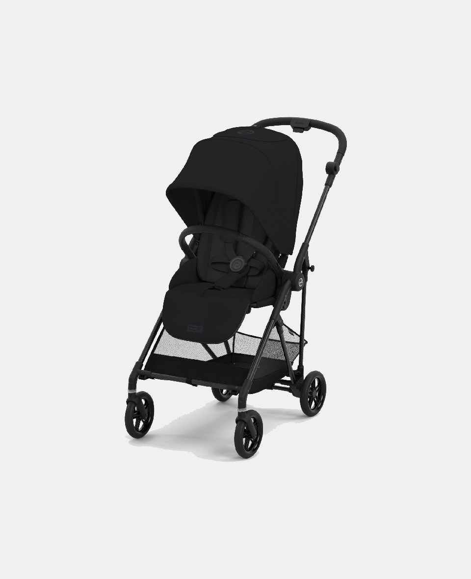 524000013.jpg Cărucior pentru copii Melio Carbon B Magic Black 2024 Cybex Gold - imagine 1