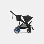 Cărucior pentru copii eGazelle S BLK Moon Black Cybex Gold