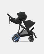 Cărucior pentru copii eGazelle S BLK Moon Black Cybex Gold - imagine 7