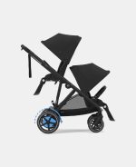 Cărucior pentru copii eGazelle S BLK Moon Black Cybex Gold - imagine 8