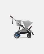 Cărucior pentru copii eGazelle S SLV Stone Grey Cybex Gold