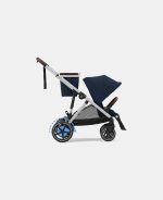 Cărucior pentru copii eGazelle S SLV Ocean Blue Cybex Gold