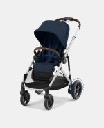 Cărucior pentru copii eGazelle S SLV Ocean Blue Cybex Gold - imagine 6