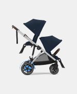 Cărucior pentru copii eGazelle S SLV Ocean Blue Cybex Gold - imagine 8