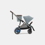 Cărucior pentru copii eGazelle S TPE Stormy Blue Cybex Gold