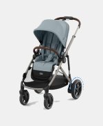 Cărucior pentru copii eGazelle S TPE Stormy Blue Cybex Gold - imagine 6
