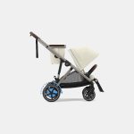 Cărucior pentru copii eGazelle S TPE Seashell Beige Cybex Gold
