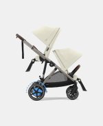 Cărucior pentru copii eGazelle S TPE Seashell Beige Cybex Gold - imagine 8