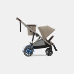 Cărucior pentru copii eGazelle S TPE Almond Beige Cybex Gold