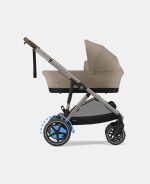 Cărucior pentru copii eGazelle S TPE Almond Beige Cybex Gold - imagine 5