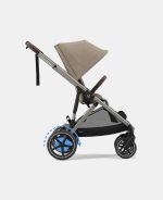 Cărucior pentru copii eGazelle S TPE Almond Beige Cybex Gold - imagine 9