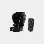 Scaun Auto pentru Copii Solution G2 I-Fix Moon Black Plus Cybex Gold