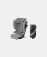 Scaun Auto pentru Copii Solution G2 I-Fix Stone Grey Plus Cybex Gold