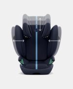 Scaun Auto pentru Copii Solution G2 I-Fix Ocean Blue Plus Cybex Gold - imagine 6