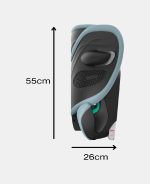 Scaun Auto pentru Copii Solution G2 I-Fix Stormy Blue Plus Cybex Gold - imagine 9