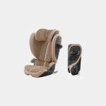 Scaun Auto pentru Copii Solution G2 I-Fix Almond Beige Plus Cybex Gold