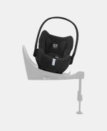 Scoica Auto CLOUD T I-SIZE Urban Mobility Black Cybex Platinum - imagine 8