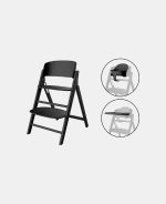 Scaun de masa bebe Inalt 3 in 1 Click & Fold Stunning Black Cybex Gold - imagine 2