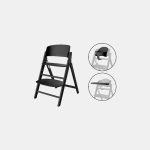 Scaun de masa bebe Inalt 3 in 1 Click & Fold Stunning Black Cybex Gold