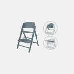 Scaun de masa bebe Inalt 3 in 1 Click & Fold Stone Blue Cybex Gold