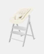 Scaun de masa bebe Inalt 4 in 1 Click & Fold All White Cybex Gold - imagine 4