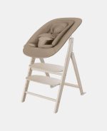 Scaun de masa bebe Inalt 4 in 1 Click & Fold All Natural | light natural Cybex Gold - imagine 4