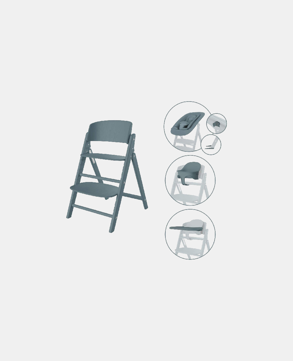 524000881.jpg Scaun de masa bebe Inalt 4 in 1 Click & Fold Stone Blue | mid blue Cybex Gold - imagine 1