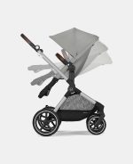 Cărucior pentru copii EOS LUX SLV Stone Grey Cybex Gold - imagine 4