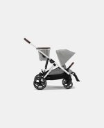 Cărucior pentru copii GAZELLE S SLV Stone Grey Cybex Gold