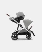 Cărucior pentru copii GAZELLE S SLV Stone Grey Cybex Gold - imagine 4