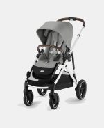 Cărucior pentru copii GAZELLE S SLV Stone Grey Cybex Gold - imagine 6