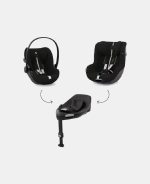 Scoică Auto pentru Copii Cloud G i-SIZE Plus Moon Black Cybex Gold - imagine 5