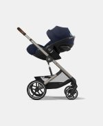 Scoică Auto pentru Copii Cloud G i-SIZE Plus Ocean Blue Cybex Gold - imagine 10