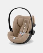 Scoică Auto pentru Copii Cloud G i-SIZE Plus Almond Beige Cybex Gold - imagine 2