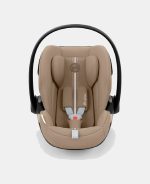 Scoică Auto pentru Copii Cloud G i-SIZE Plus Almond Beige Cybex Gold - imagine 4